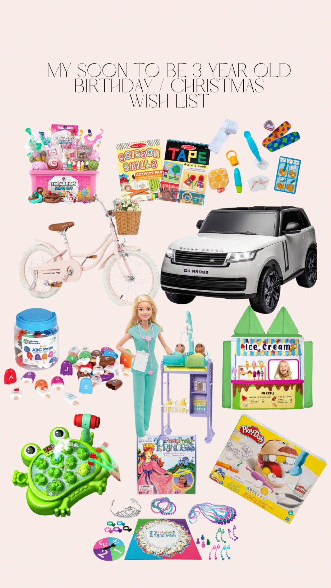 My 3 year olds wishlist 

#LTKGiftGuide #LTKHoliday #LTKCyberWeek