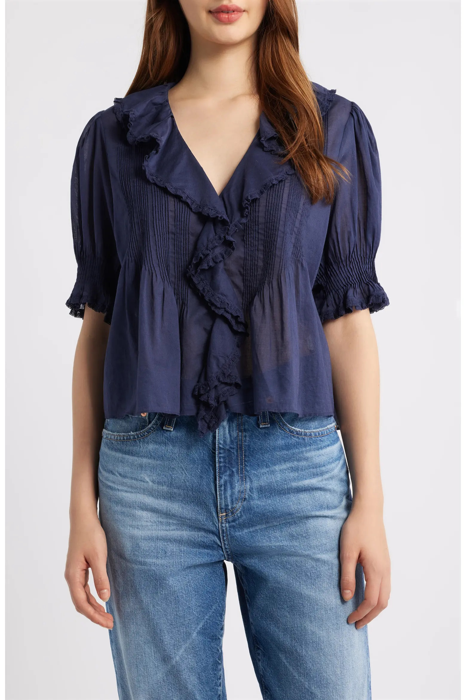 Henri Organic Cotton Voile Top (Women) | Nordstrom | Nordstrom