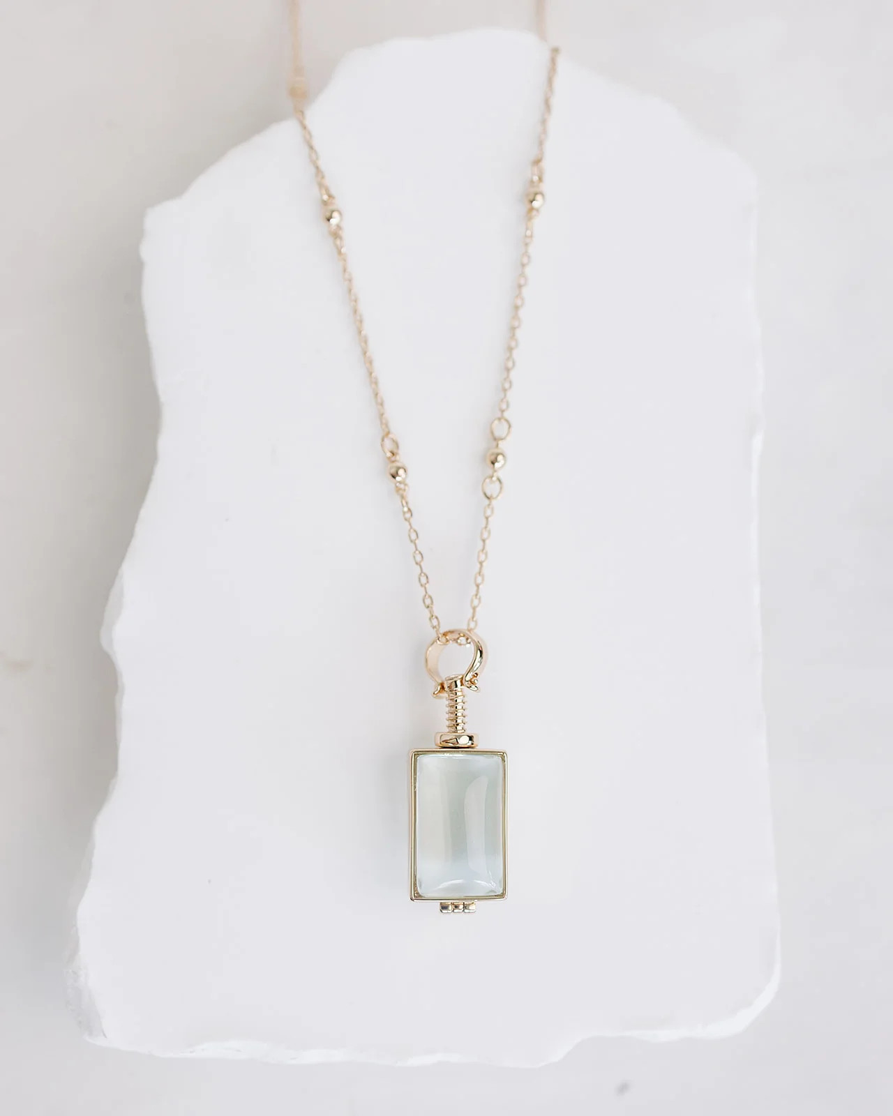 Rectangle Mini Lulu Locket | Few Made Jewelry