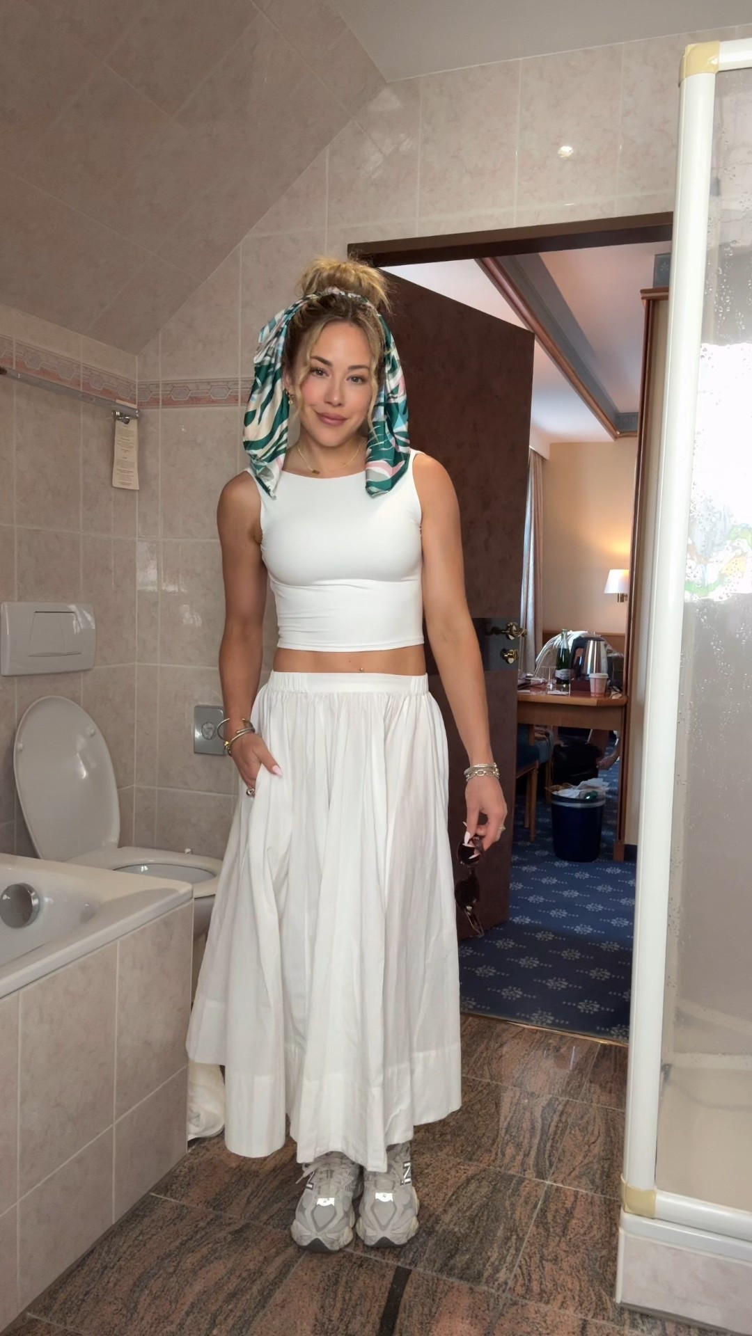 Switzerland ootd. Skirt is TTS and THE BEST investment - so comfortable and easy to dress up and down. 

#LTKSeasonal #LTKFindsUnder100 #LTKTravel