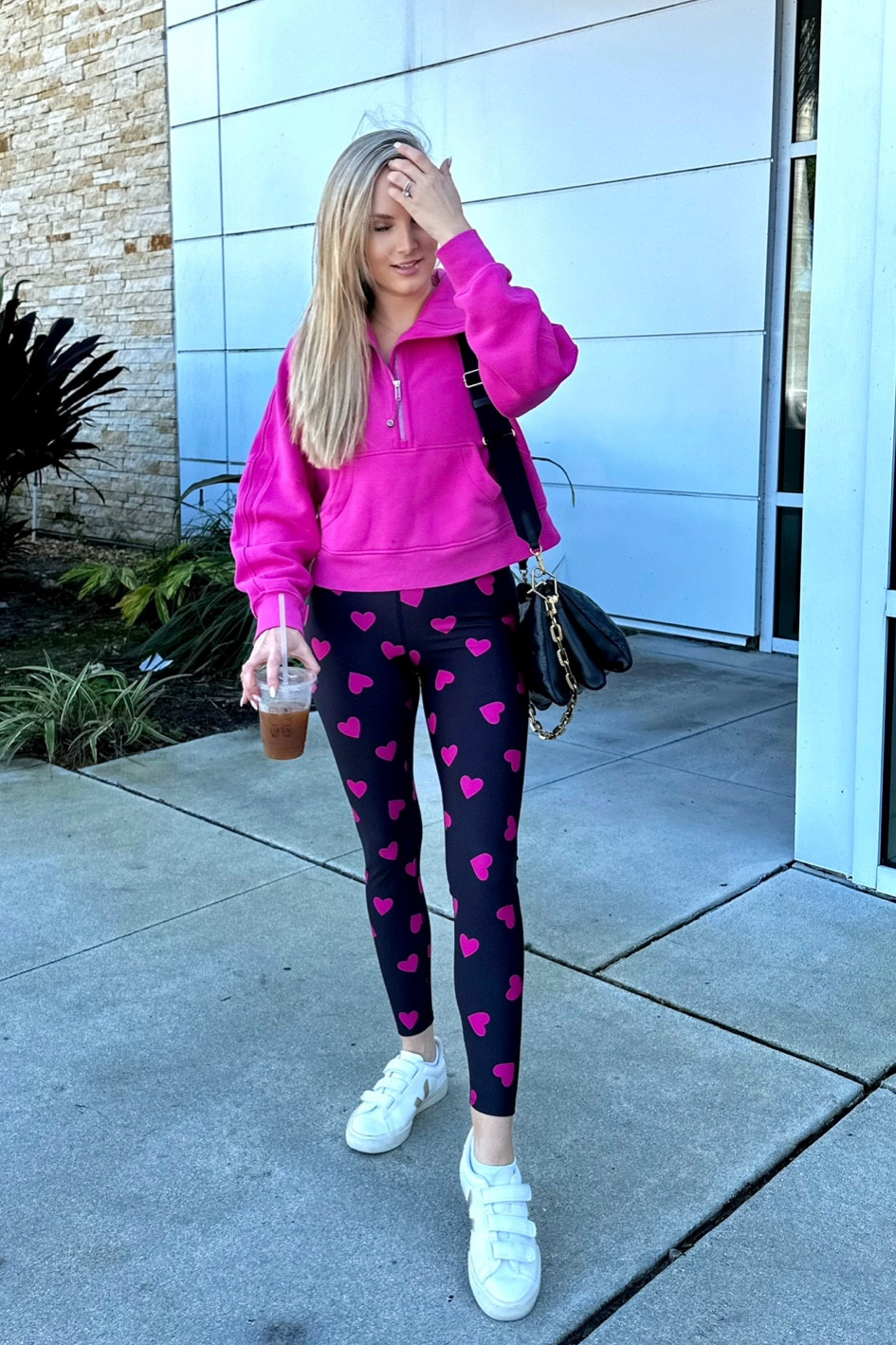 Top-selling look are these high-rise leggings and Lululemon scuba sweatshirts wearing a small. 

#LTKFind #LTKunder100 #LTKsalealert