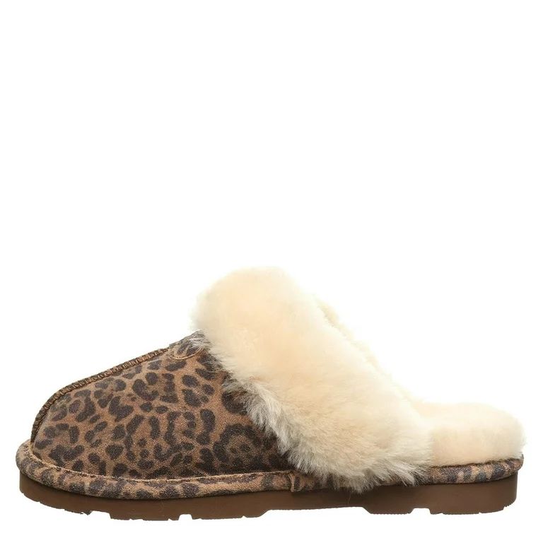 Bearpaw Women's Leopard Loki Exotic Slippers, Size 7 | Walmart (US)