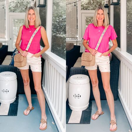 50% off shorts and tops with code FUN 
Amazon straw bag with interchangeable strap 


#LTKitbag #LTKunder50 #LTKsalealert