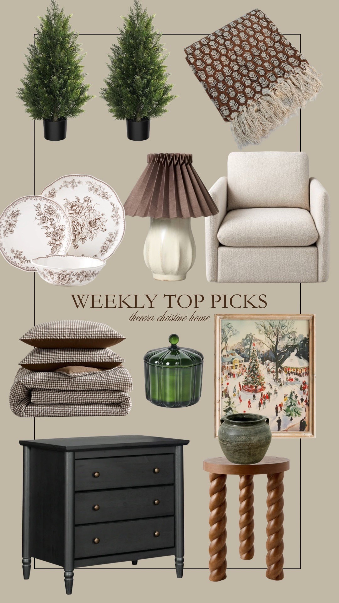 Weekly top picks


#LTKHome #LTKFindsUnder50 #LTKHoliday