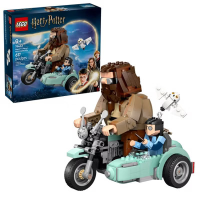 LEGO Harry Potter Hagrid & Harry's Motorcycle Ride Building Toy 76443 | Target