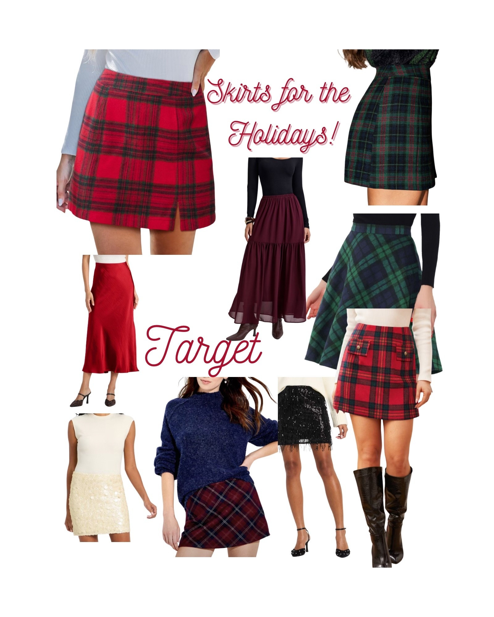 Women’s skirts for the Holidays! 

#LTKHoliday #LTKParties #LTKStyleTip