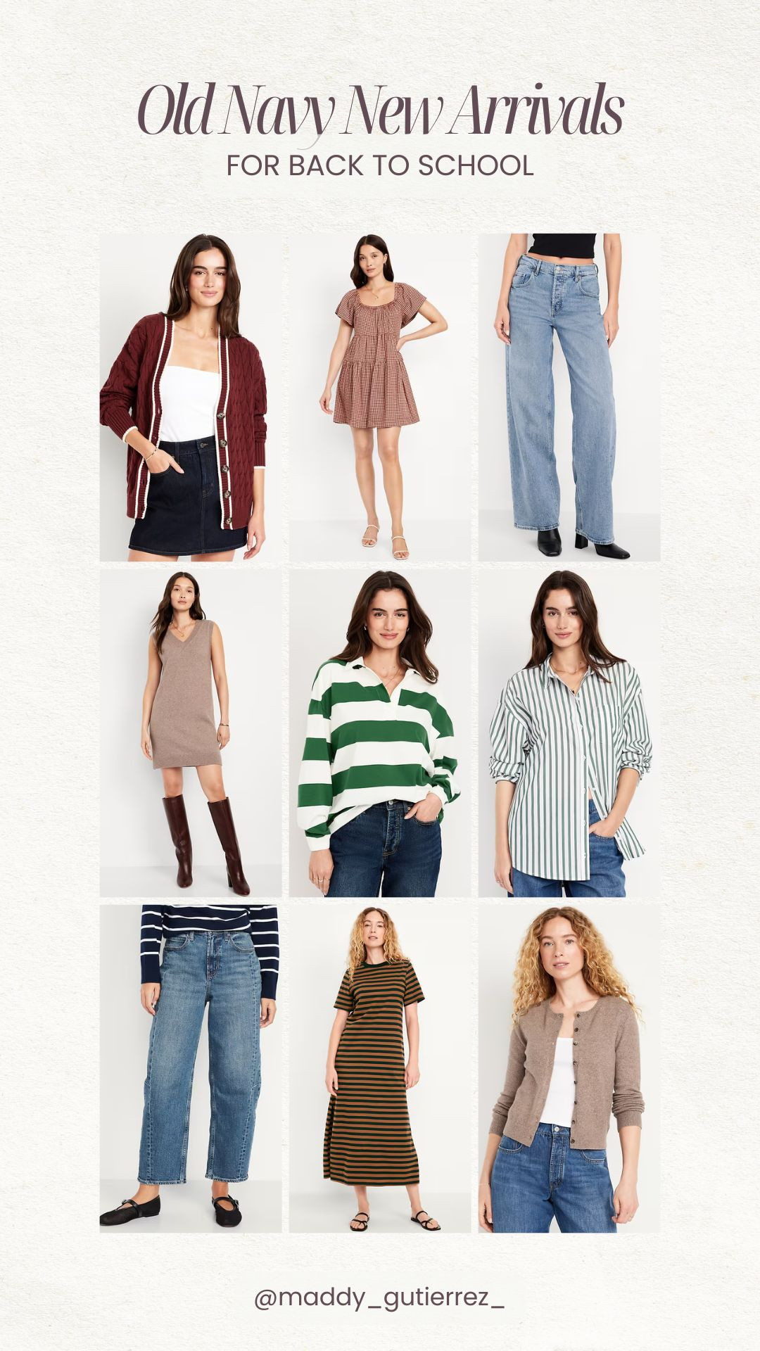 The best Old Navy new arrivals, perfect for back to school/fall! 

 #LTKSeasonal #LTKFindsUnder50 #LTKStyleTip