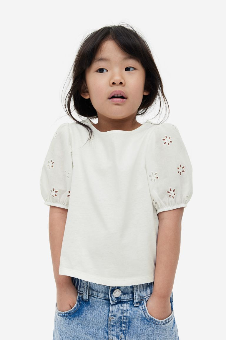 Puff-sleeved Top | H&M (US + CA)