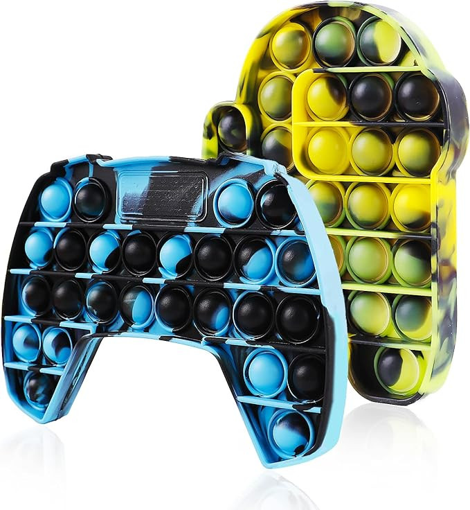 Genovega 2 Packs Pop Toy its Push It Fidget Gift Gifts Sensory, Popper Figetget Pops Popitsfidget... | Amazon (US)