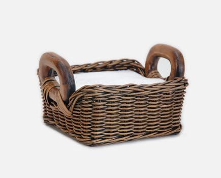 The Basket Lady Fancy Wicker Napkin Basket | Amazon (US)