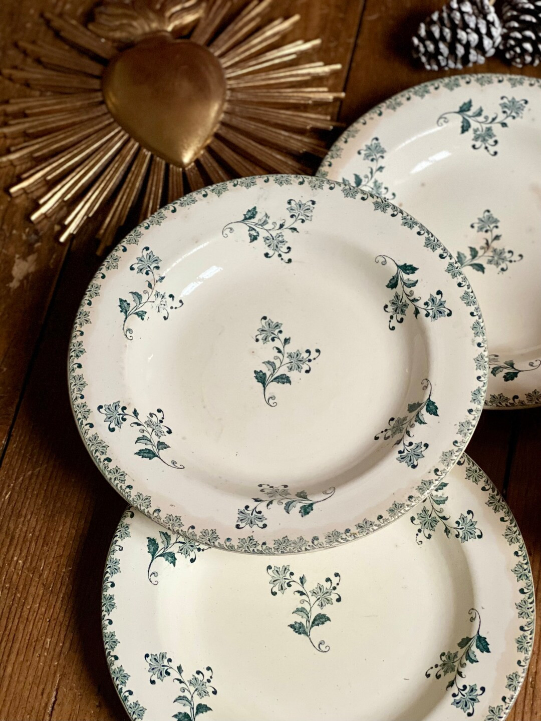 3 assiettes creuses Chantilly - Salins - Etsy France | Etsy (US)