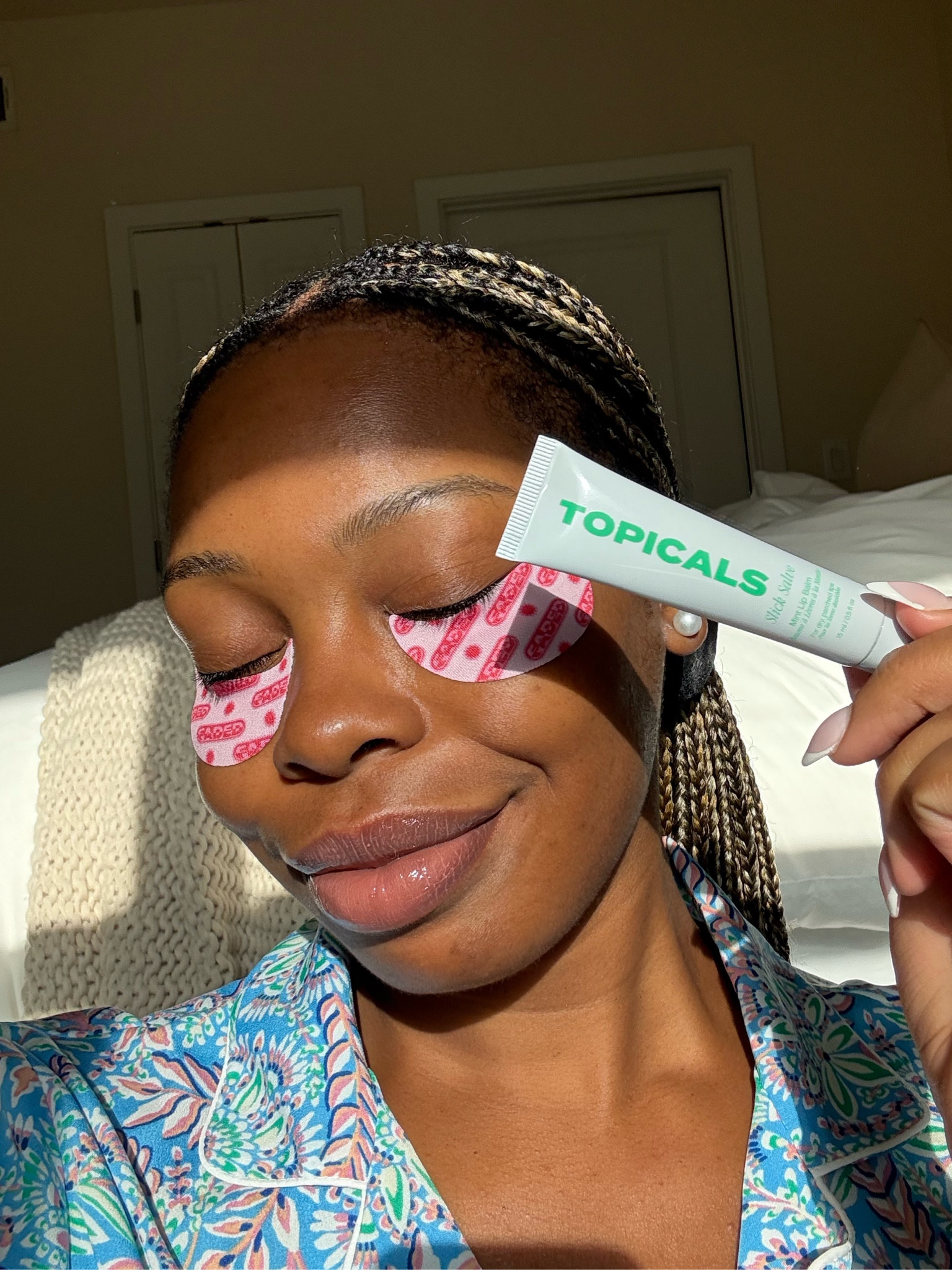 topical brightening eye patches + slick salve lip balm 

#LTKBeauty #LTKFindsUnder50