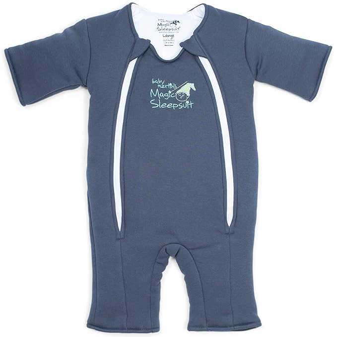 Baby Merlin's Magic Sleepsuit - 100% Cotton Baby Transition Swaddle - Baby Sleep Suit - Night Sky... | Amazon (US)
