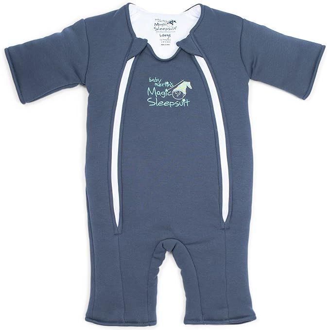 Baby Merlin's Magic Sleepsuit - 100% Cotton Baby Transition Swaddle - Baby Sleep Suit - Night Sky... | Amazon (US)