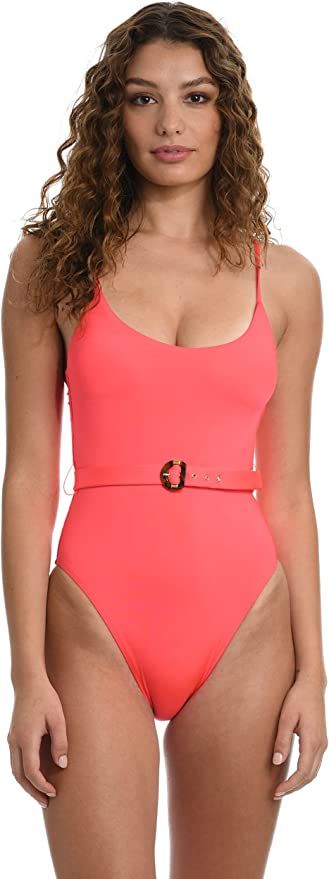 Over the Shoulder One Piece Swimsuit | Amazon (US)
