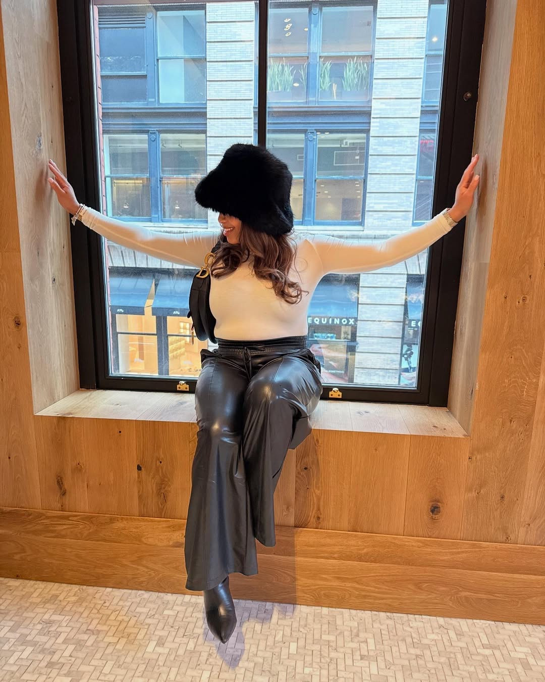 Spent 24 hours in NYC in this look and got compliments everywhere I went. Stylish, easy to move in, and perfect for a day exploring the city. 🍎🏙️ Just a heads up the booties and pants are similar styles not the exact ones but super close.

#LTKStyleTip #LTKTravel #LTKItBag