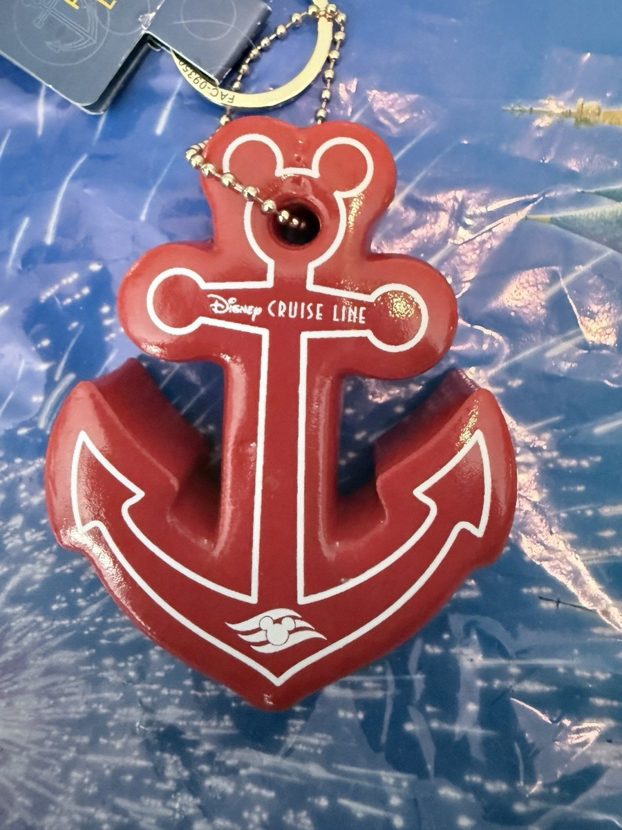 Disney Cruise Line Floating Hidden Mickey Anchor Keychain | eBay | eBay US