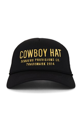 Sendero Provisions Co. Cowboy Hat in Black And Gold from Revolve.com | Revolve Clothing (Global)
