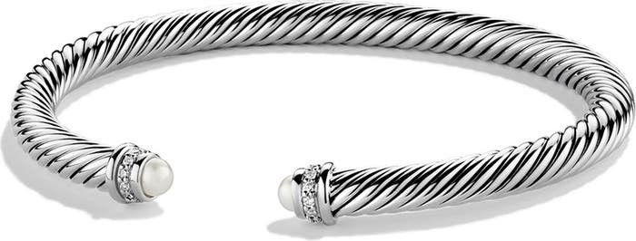 Cable Classics Bracelet with Semiprecious Stones & Diamonds | Nordstrom