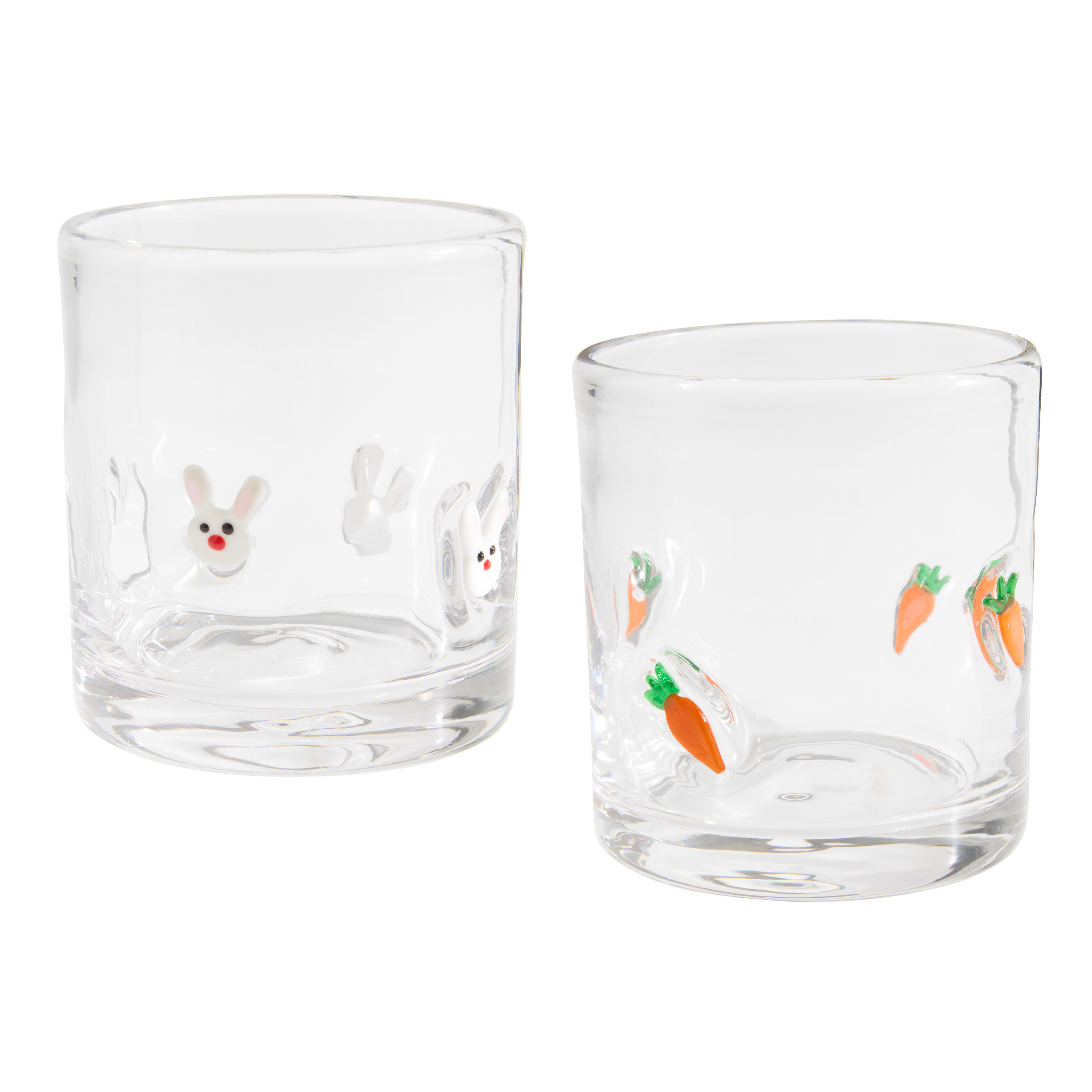 Charm Easter Inlay Double Old Fashioned Glass | World Market
