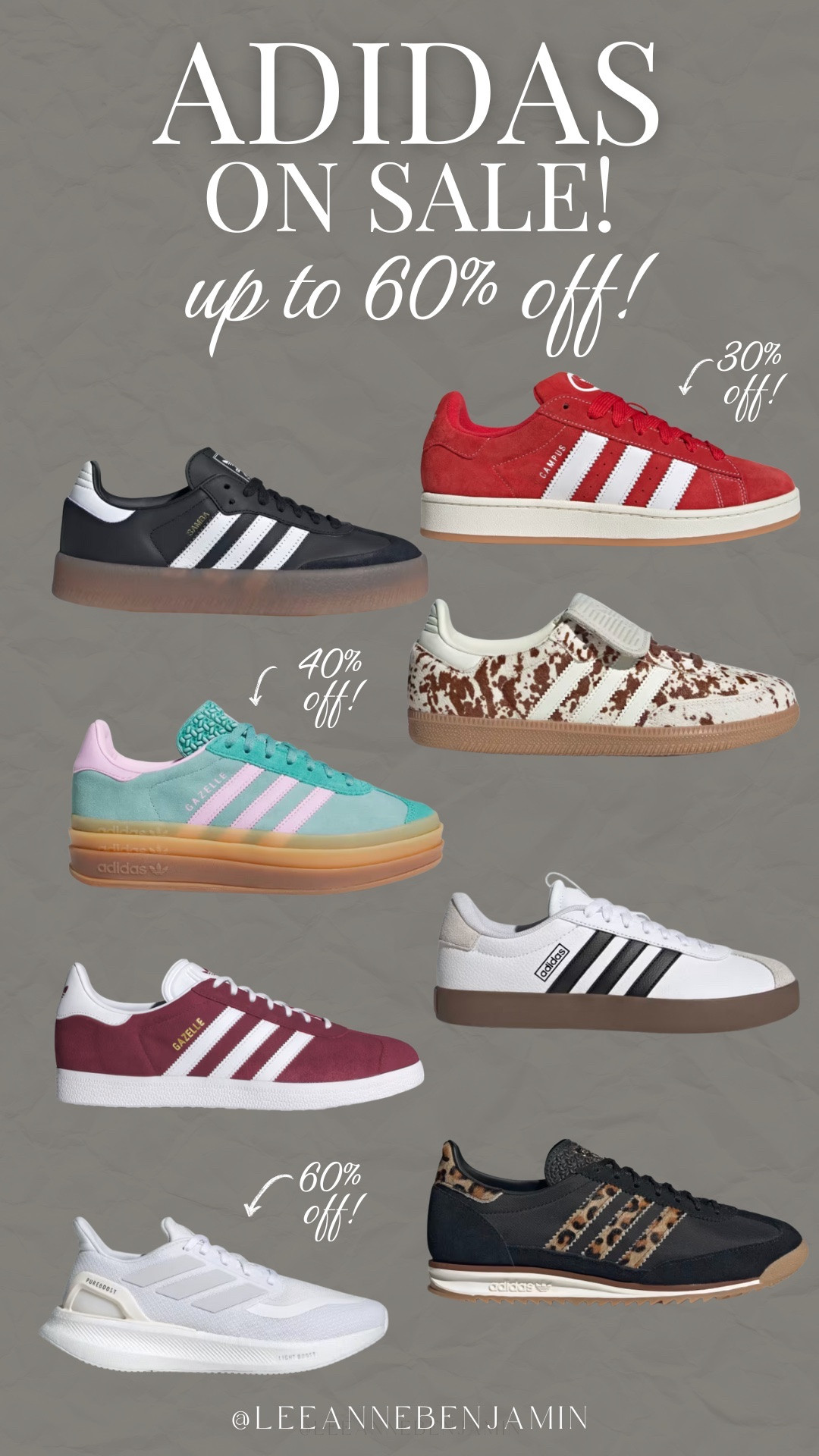 Adidas on sale! Incredible prices during their year end sale! 

#LTKFindsUnder100 #LTKOver40 #LTKTravel