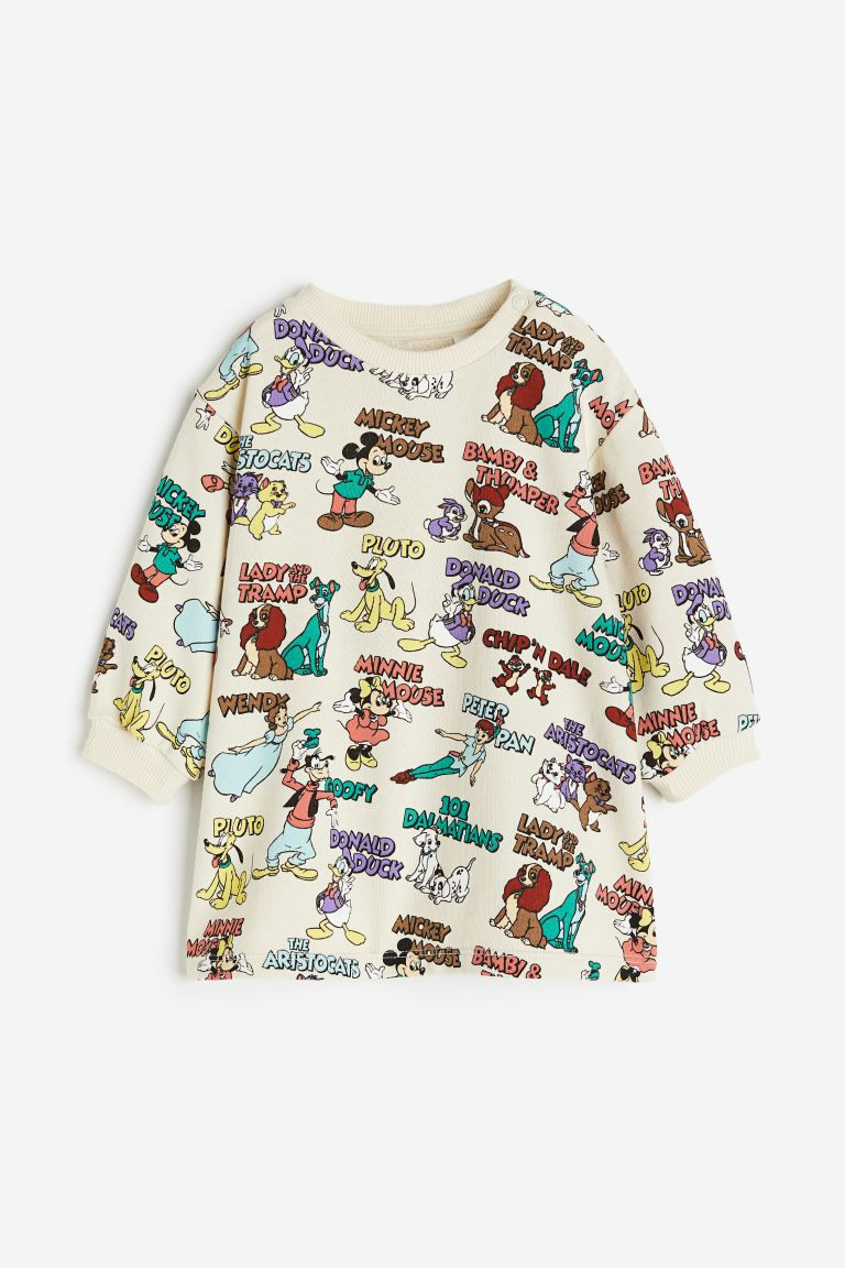 Patterned Sweatshirt Dress | H&M (US + CA)