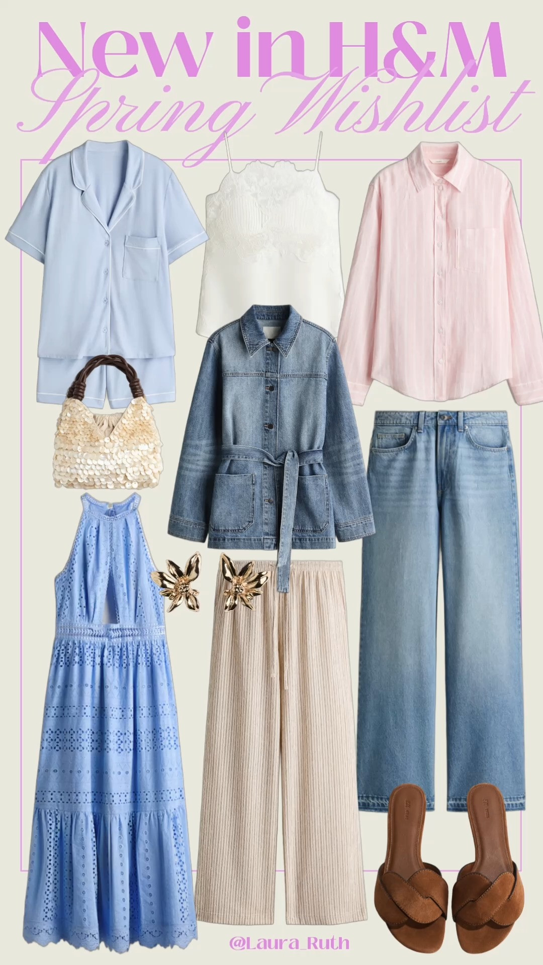 New in H&M 🌸✨

Fresh spring pieces that are as versatile, think effortless layers, soft pastels, and easy denim you’ll reach for on repeat.

Perfect for spring weddings, brunch dates, shopping with the girls, and those lazy Sunday spring mornings 💙🌸

Spring outfits 2026, spring dresses, dat night outfits 

 #LTKuk #LTKspring #LTKdresses