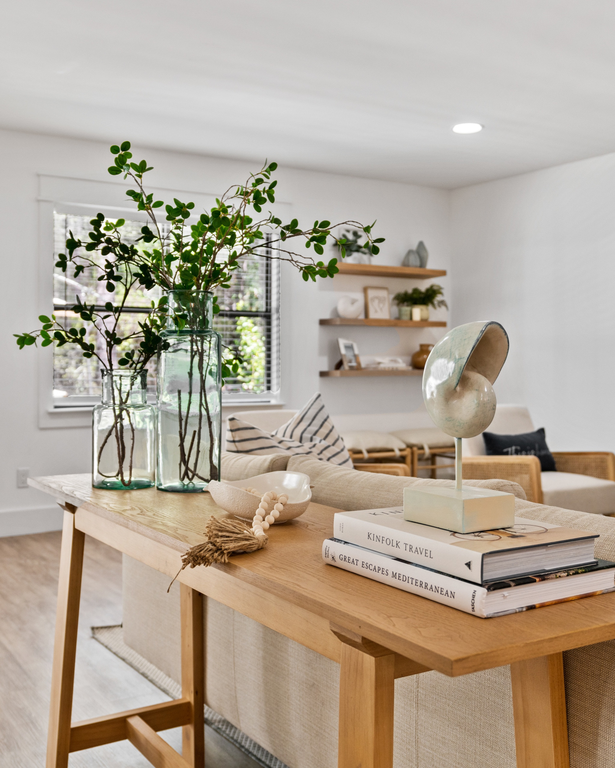 Modern Coastal, neutral and calm home decor. 
I loved these faux branches, it was life saver as this project was for vacation rental, so we needed faux plants that looked authentic!
Loved these, used 2/3 branches to give textured feeling. 

#LTKunder50 #LTKFind #LTKhome
