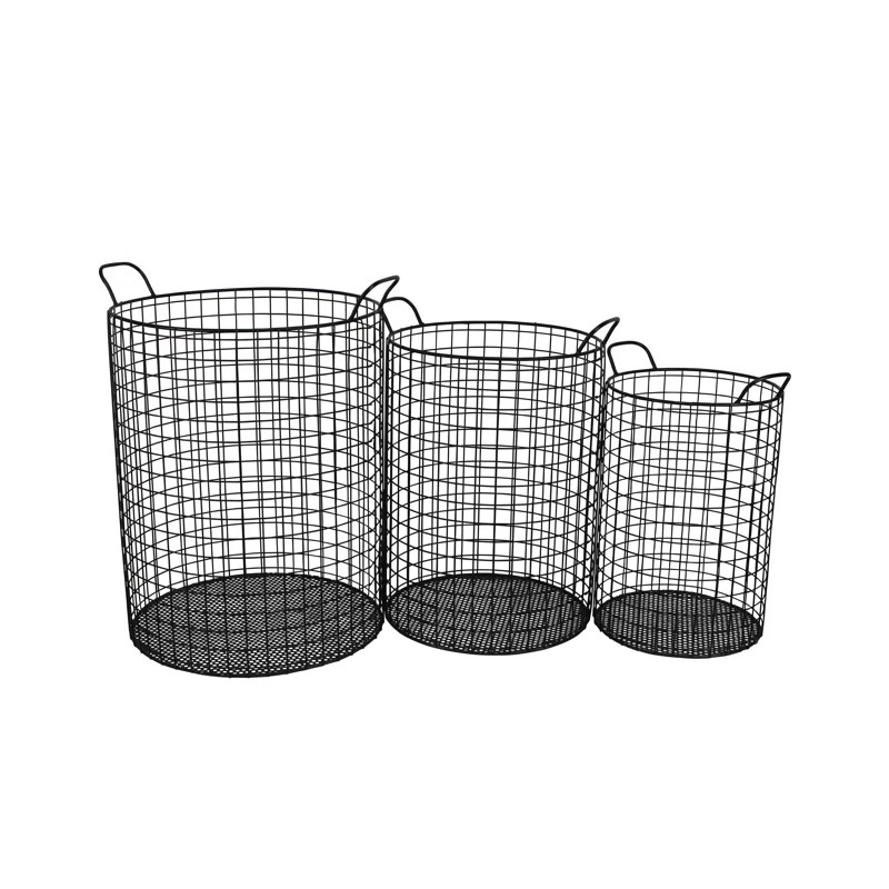 Emington Tall Cylinder Wire Bins Basket | Wayfair North America