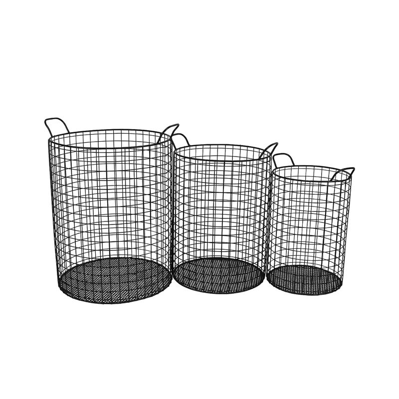 Emington Tall Cylinder Wire Bins Basket | Wayfair North America