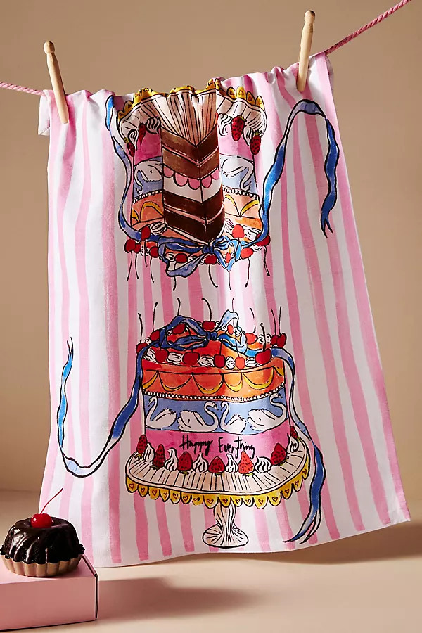 Happy Everything Dish Towel | Anthropologie (US)