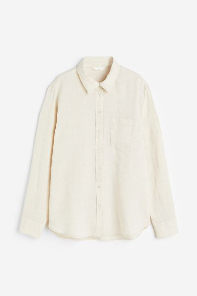 Linen shirt | H&M (UK, MY, IN, SG, PH, TW, HK)