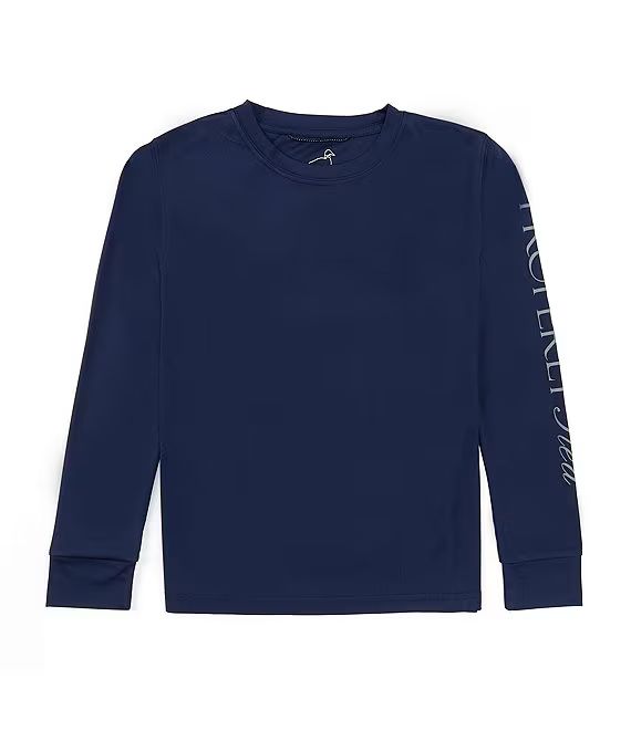 Little Boys 2T-7 Long Sleeve Tidal Rashguard | Dillard's