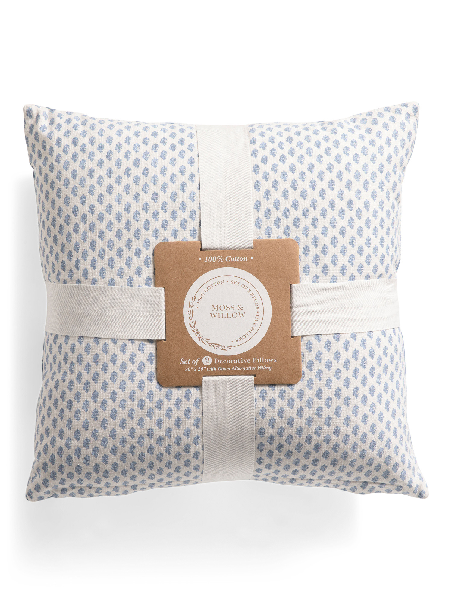 Set Of 2 20x20 Artichoke Pillows | TJ Maxx