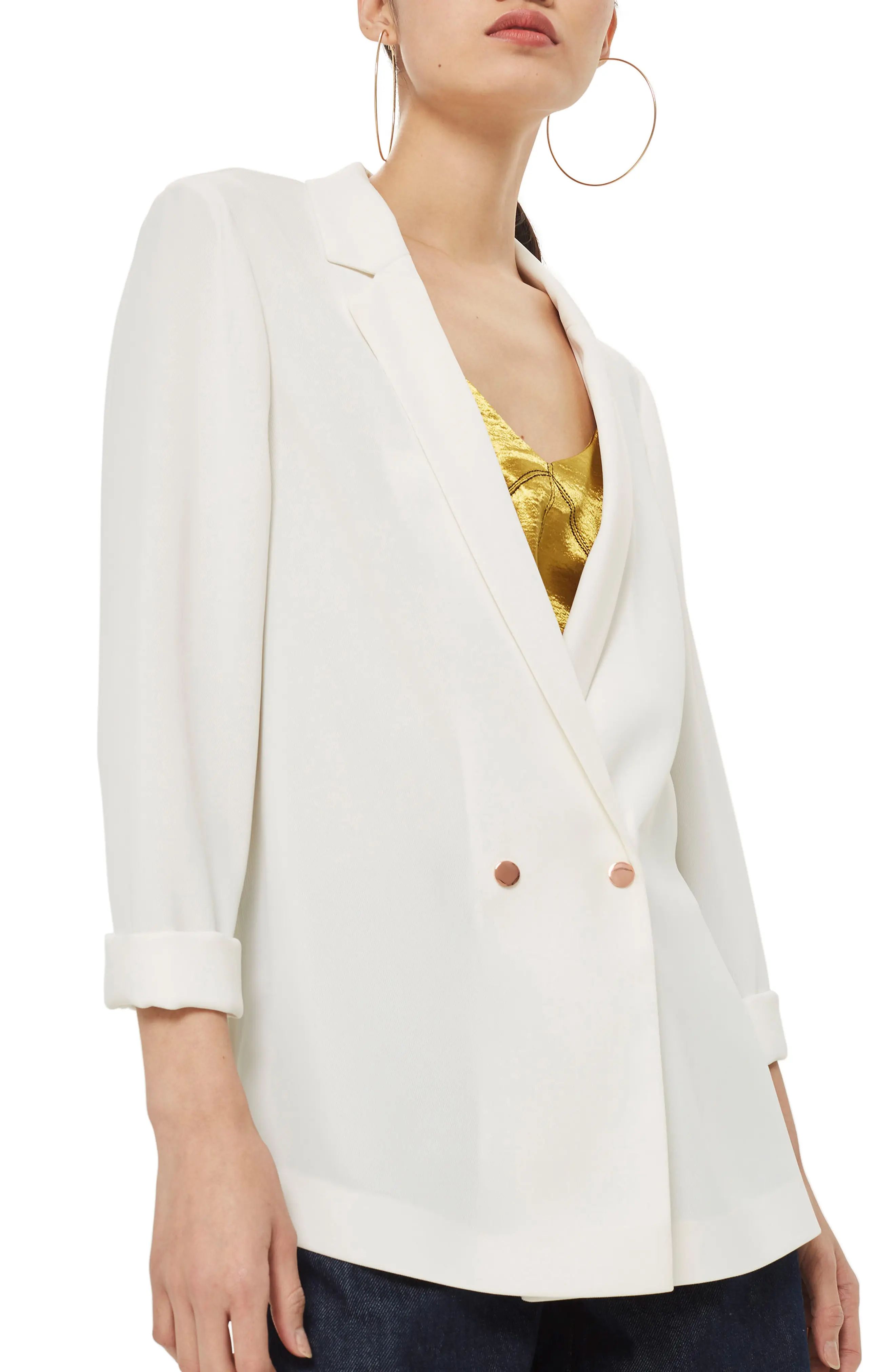 Topshop Ava Double Breasted Jacket | Nordstrom