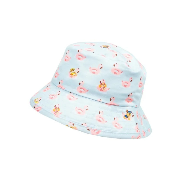 Paw Patrol Brand Toddler Boys Reversible Blue Bucket Style Swim Hat - Walmart.com | Walmart (US)