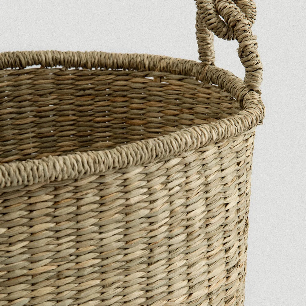 Satna Oval Seagrass Basket | Wayfair North America