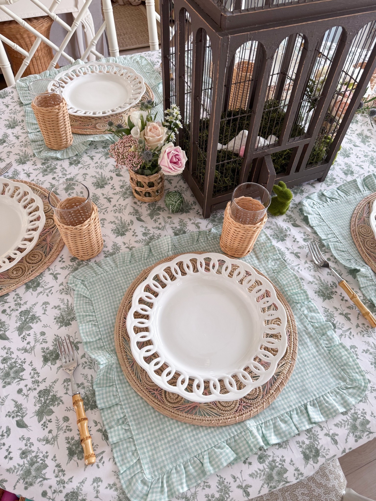 My spring tablescape 

#LTKFindsUnder50 #LTKHome #LTKSeasonal