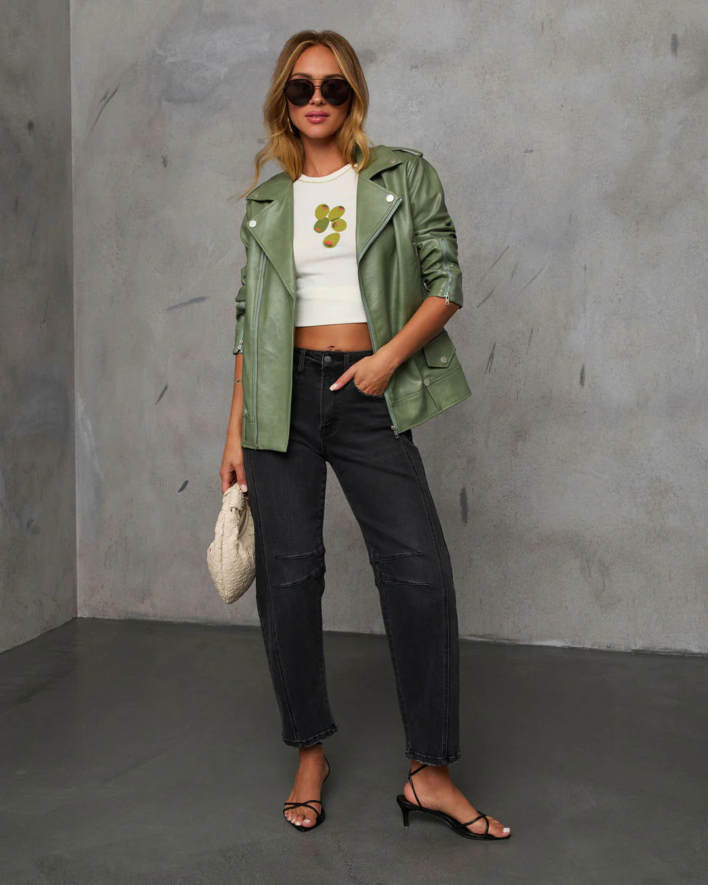 Cool Feeling Leather Moto Jacket | VICI