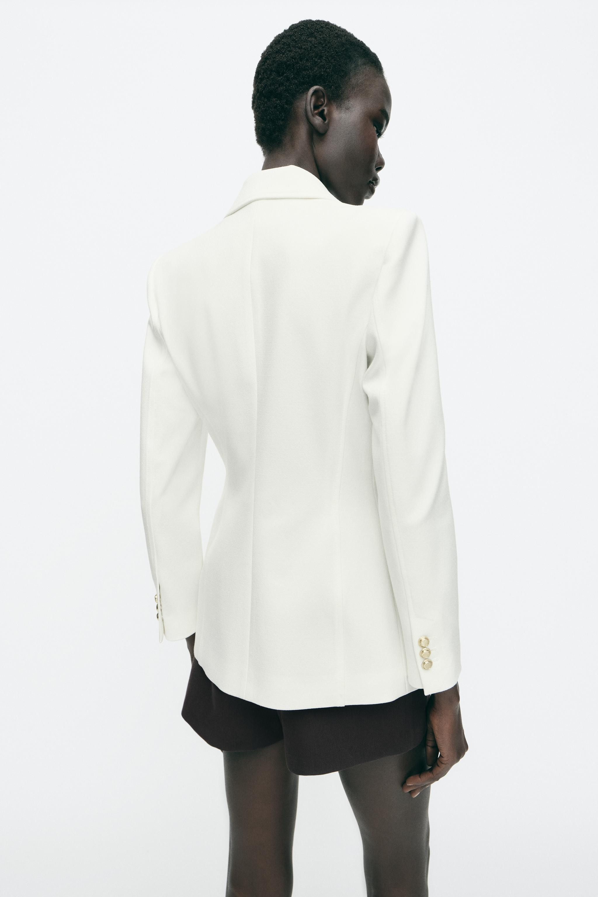 FITTED SHOULDER PAD BLAZER | Zara US