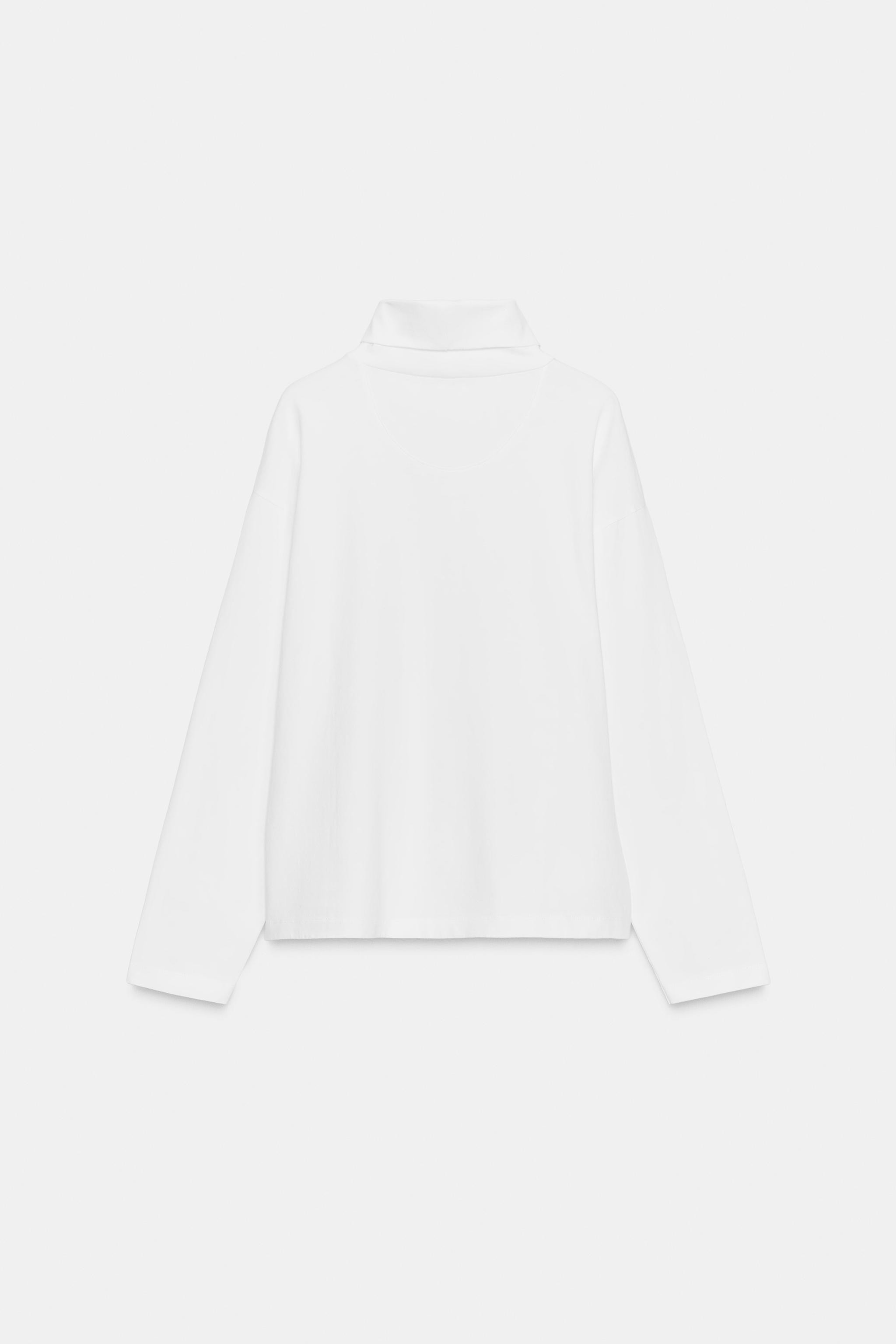 TURTLENECK T-SHIRT | Zara US