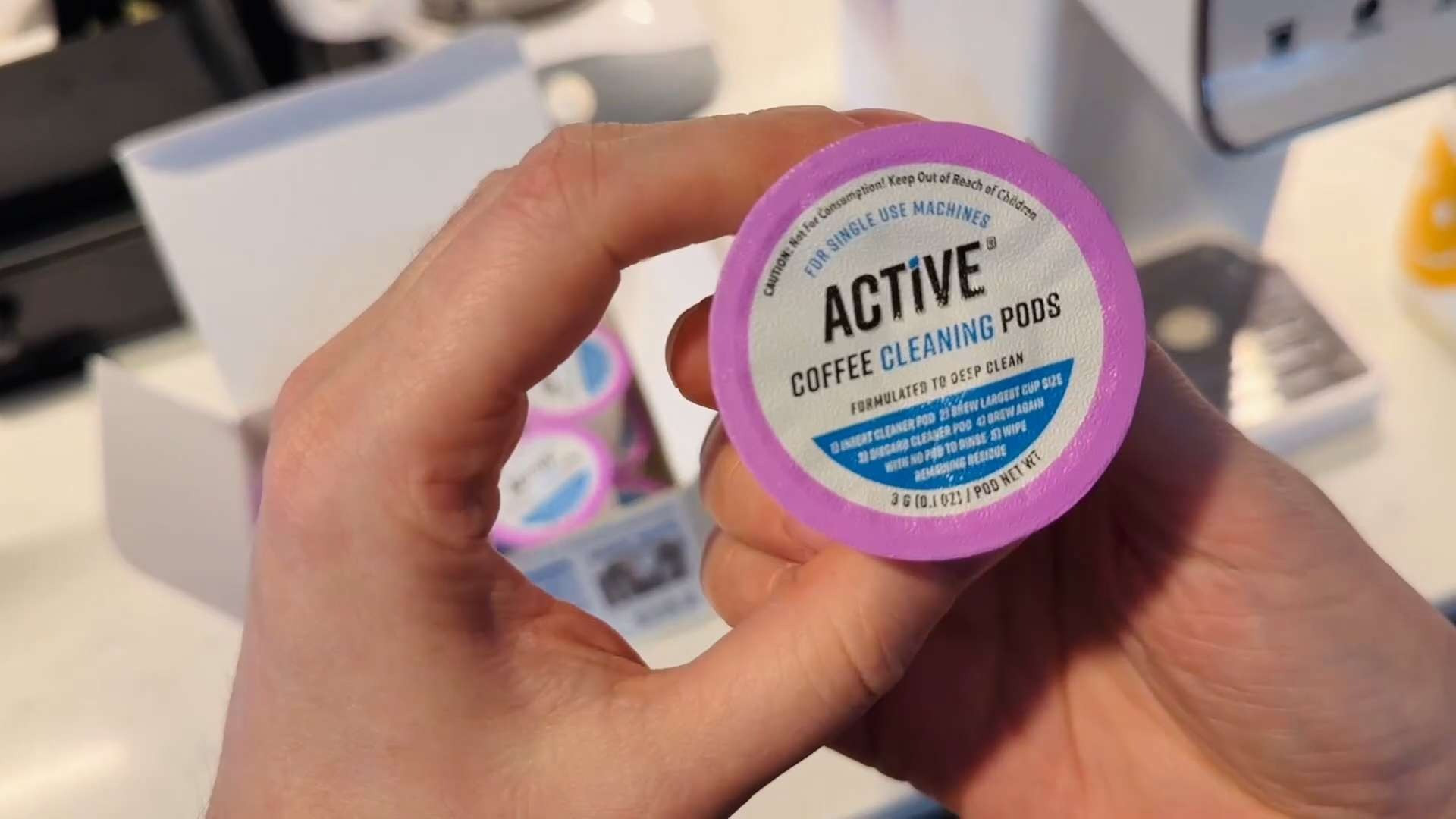 #ad This post contains affiliate links, which means I may earn a small commission if you make a purchase through my links.

These Keurig cleaning pods are an easy way to help keep your single-serve coffee maker clean. You simply run the pod through your machine like a regular K-Cup to help rinse away buildup from coffee oils and residue. This 12-pack works with Keurig 1.0, 2.0, and Mini machines and is a simple maintenance step if you use your coffee maker regularly. 

 #LTKmorningroutine #LTKHome