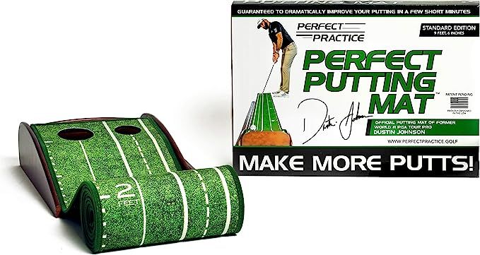 PERFECT PRACTICE Perfect Putting Mat - Official Putting Mat of Dustin Johnson | Amazon (US)