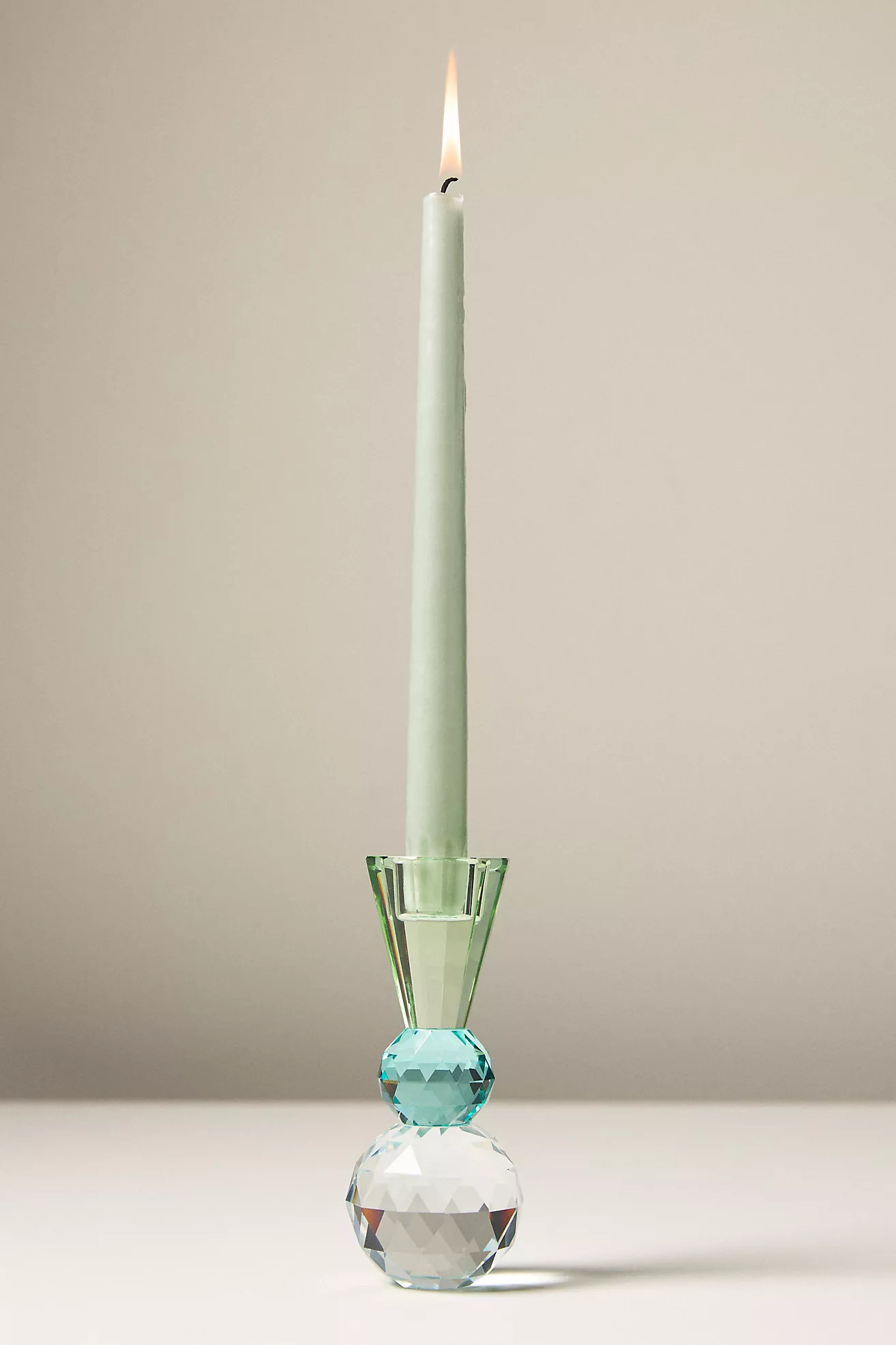 Cut Glass Candle Holder | Anthropologie (US)