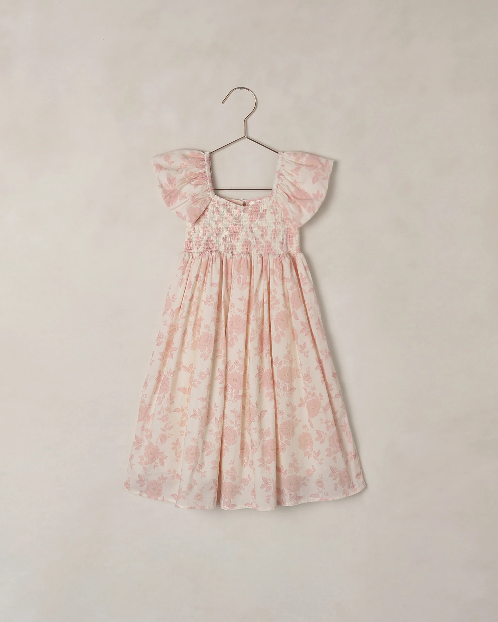 Hazel Dress Blush English Rose | Rylee + Cru