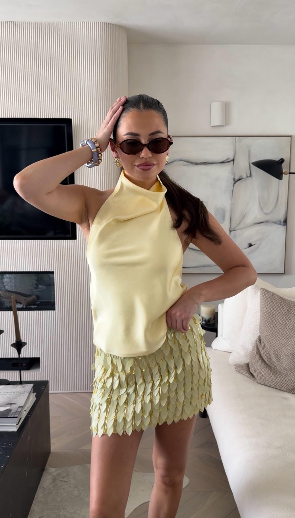 How cute is this skirt?! 💛

#LTKuk #LTKspring #LTKsummer