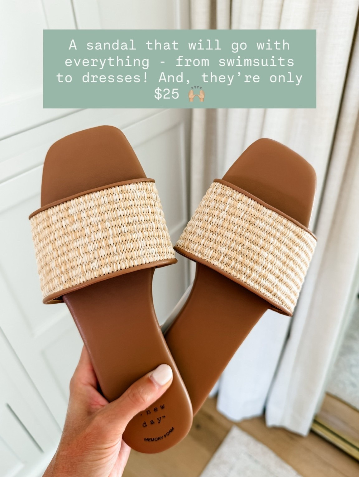 The perfect slip on sandals for summer 💕

Loverly Grey, Target find, Target fashion, neutral sandals

#LTKSeasonal