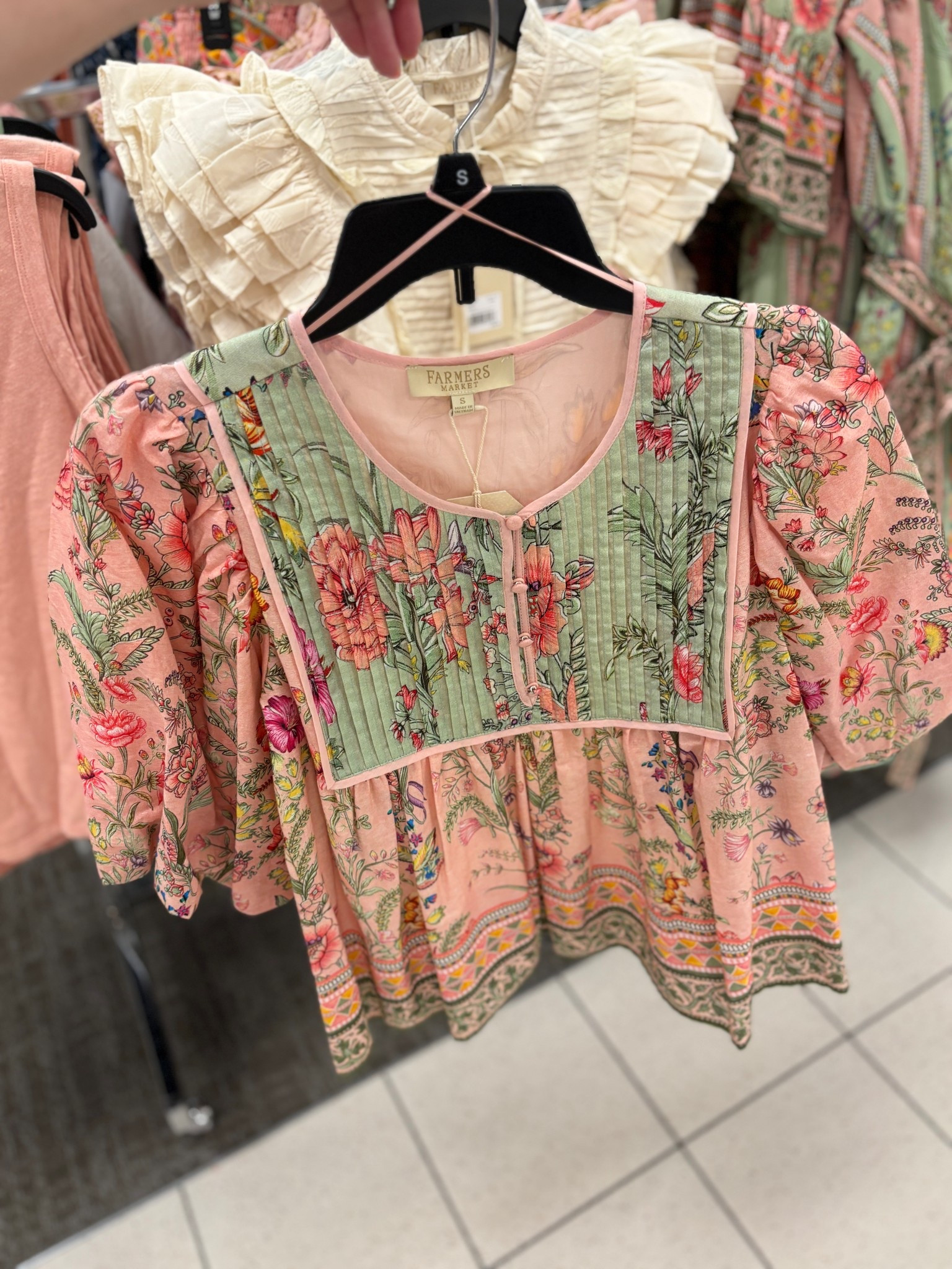 Women's Farmers Market Puff Sleeve Blouse • 20% off with code: SHOPPER20 🌸✨👏🏻 Farm Rio Inspired dress from #kohls • @kohls dresses for spring - #kohlsfashion #kohlsfinds #LTKootd #LTKgrwm

#LTKWorkwear #LTKSaleAlert #LTKMidsize