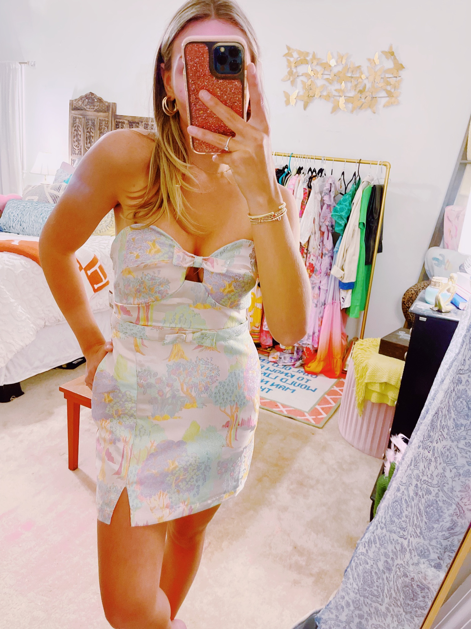 one of my fav dresses!! Perfect for wedding guests or a fun night out!!! 💚NOW ON SALEEEE!!
**also selling on my mercari @ raeannaallen**

#LTKstyletip #LTKunder50 #LTKwedding