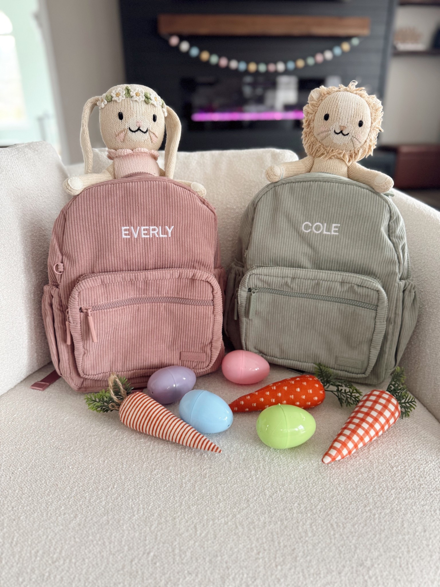 Easter has never looked so cute! 🐰🥕🤍 

I’m SO excited for these new personalized backpacks for Cole + Everly from @yooushi.co 🤍 #ad Grab them as a gift for your kids this Easter in their perfect colors- mint, dusty pink or iced latte.

Use my code SAMANTHA10 for 10% off free shipping + a free gift 📦 



#LTKBaby #LTKKids #LTKFamily